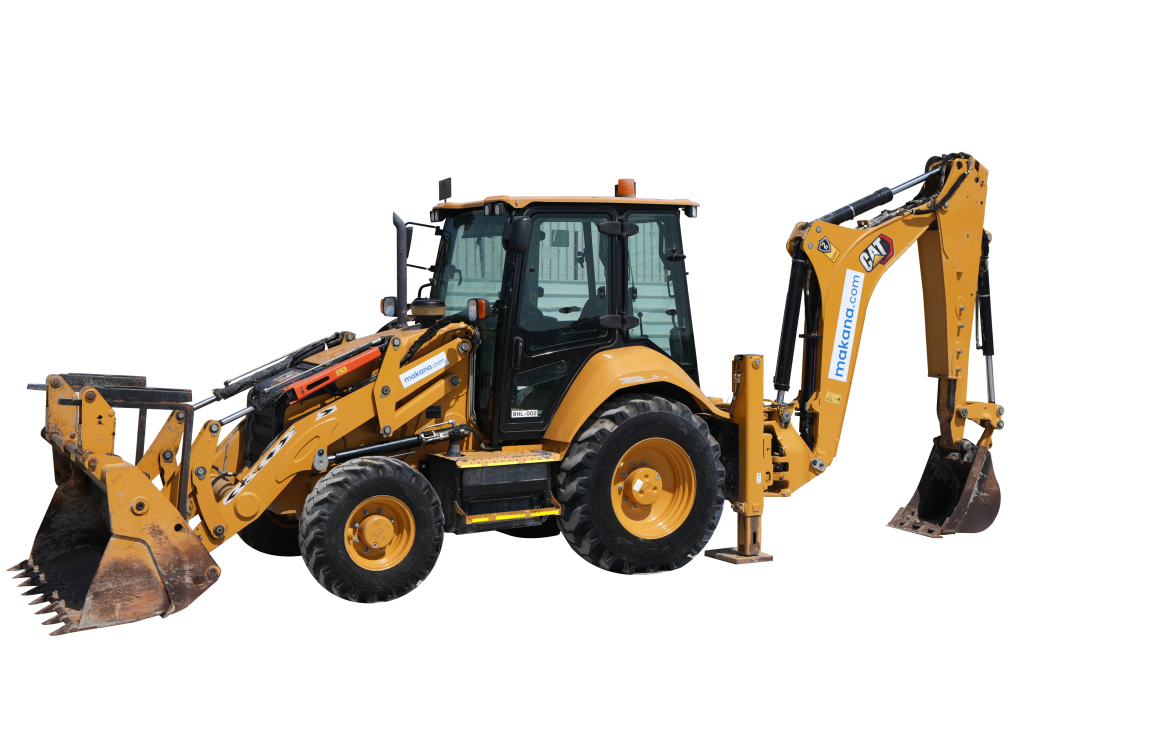 CAT 428 F2 ekskavatorius-krautuvas